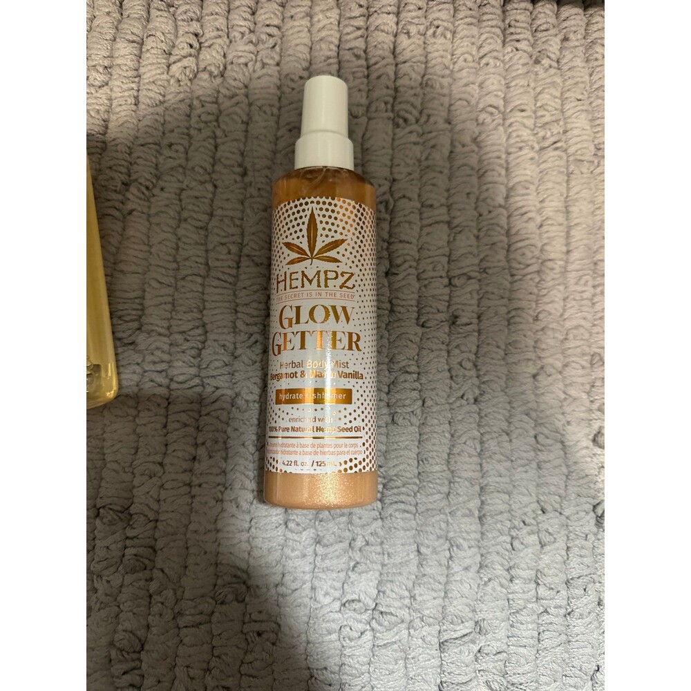 Hempz glow getter herbal body mist